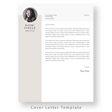 Load image into Gallery viewer, Creative Resume Template for Word. CV Template with Cover Letter and References Templates. Modern resume format. Curriculum Vitae
