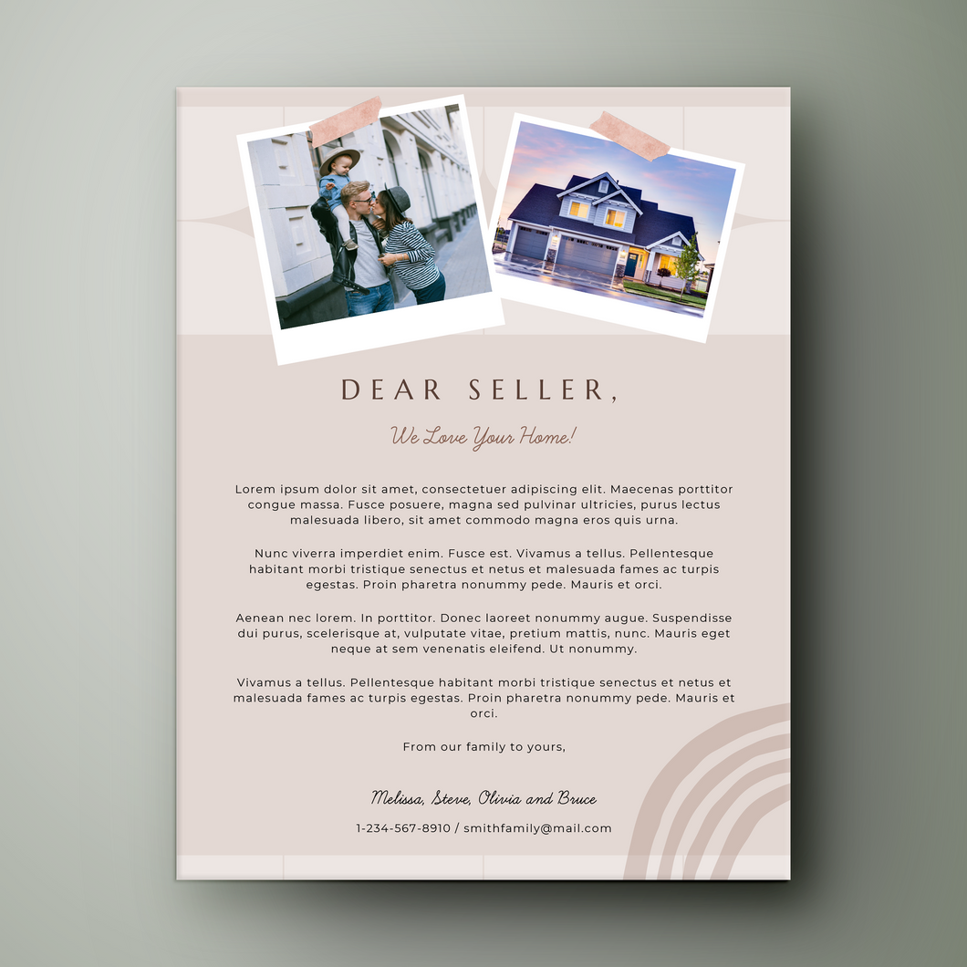 Home Offer Letter Template for Word