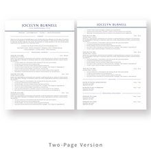 Load image into Gallery viewer, Executive ATS Resume Template for Word - The Jocelyn
