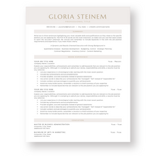 Load image into Gallery viewer, ATS Resume Template for Word. CV Template with Cover Letter and References Templates. Modern Resume format. Curriculum Vitae
